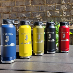 Personalized Water Bottles With Straw, Custom Logo Water Bottle, Name Water Bottle, 32oz Water Bottle, Customized with your design