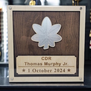 US Navy Retirement Gift Plaque, Military Retirement Gift for Officer or Enlisted Navy, Sailor Gift, Navy Gift, Navy Promotion, Navy Award