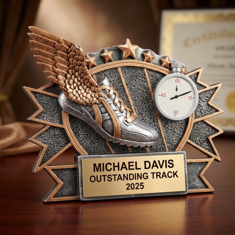 Trophy Inscriptions Running Personalized | Running Award | Custom Engraved | Track | Cross Country ...