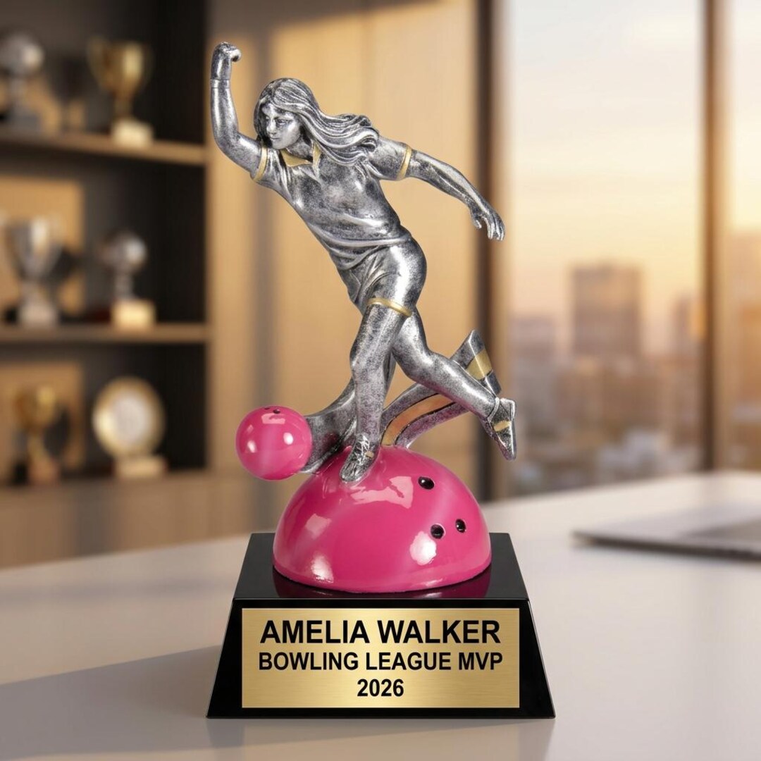 Personalized | Bowling Award | Custom Engraved | Bowling Trophy ...