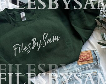 Gildan 18000 Waldgrün Mockup Gildan Waldgrün Sweatshirt Süßes Mockup Sweatshirt Modell Mockup Grün Gildan Mockups 18000 Waldgrün