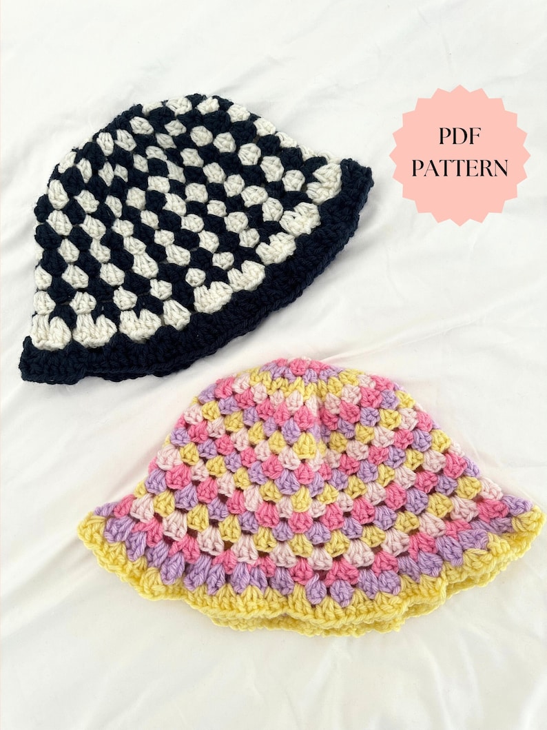 bucket hat crochet pattern