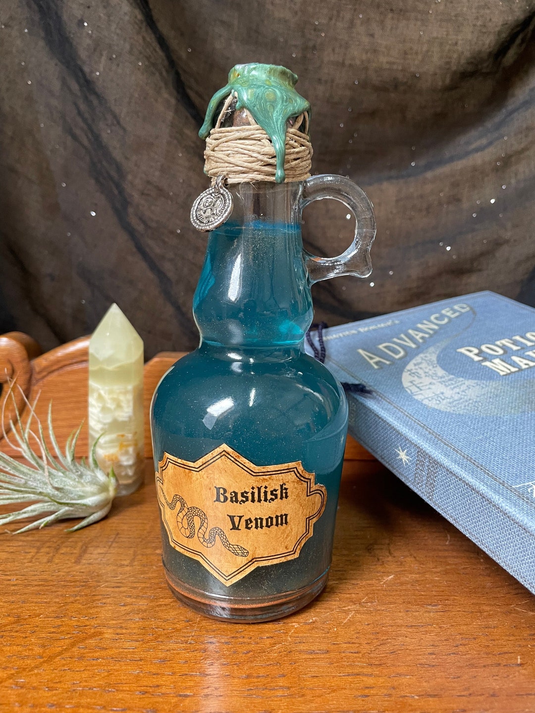 Basilisk Venom Witch and Sorcerer Potions Bottles and Etsy