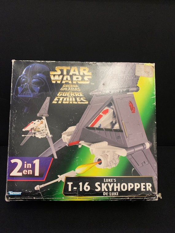 Star wars luke skywalker t-16 skyhopper a New hope potf 1995 hasbro