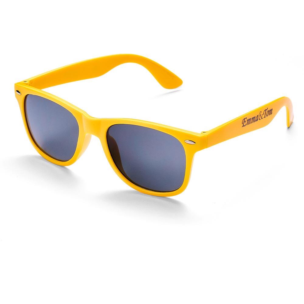 Set di 10 occhiali da sole personalizzati, accessori per foto di