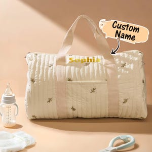 Personalisierte süße Bär große Kapazität mehrere Fächer Baby Krankenhaus Tasche Schwangerschaft Geschenk für sie