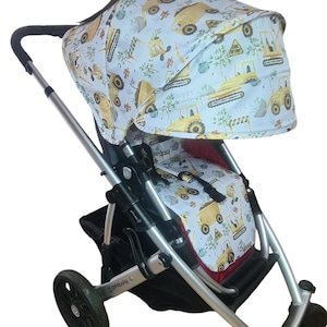 Custom Accessoires für Uppababy Viskose Uppababy VISTA BABY BABY später Sitzauflage für Kinderwagen Cybex Didofy Aster Mockingbird Joolz