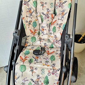 Custom seat liner for Uppababy Vista Cruz Minu Seat cover for stroller Orbit baby g3 Cybex eezy s+ Didofy Aster Joolz day plus