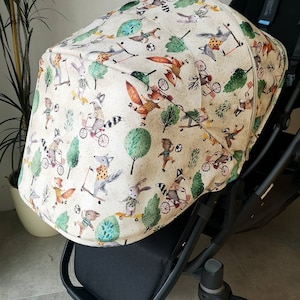 Custom accessories for Uppababy Vista Cruz Replacement canopy for Uppababy Seat liner Stroller blanket