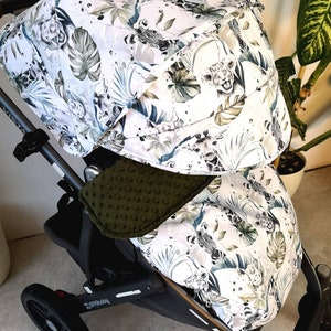 Custom accessories for Uppababy Vista Cruz Replacement canopy for Uppababy Seat liner Stroller blanket