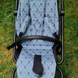 Uppababy Pacman Buggyzubehör: Ersatzverdeck, Sitzauflage, Decke, Fußsack