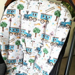Custom seat liner for Uppababy Vista Cruz Minu Seat cover for stroller Orbit baby g3 Cybex eezy s+ Didofy Aster Joolz day plus