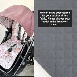 Custom accessories for Uppababy Minu Replacement canopy for Uppababy Seat liner Stroller blanket