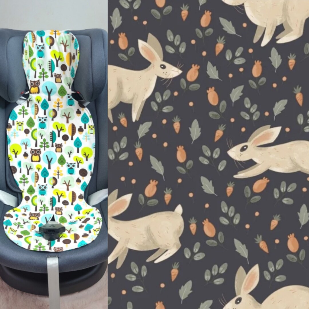 Seat Liner for the Baby Car Seat Made of Cotton Only, Cotton Baby Car Seat Cover, Baby Car Seat