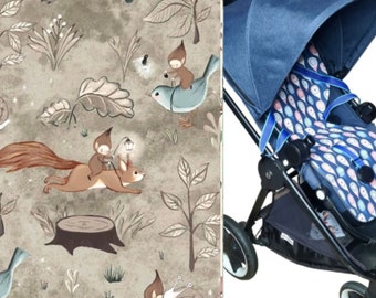 Accesorios personalizados para cochecito Cybex, capota, forro de asiento, saco de dormir, manta.