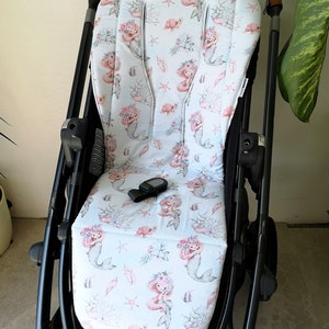 Sitzauflage für Uppababy Viskose Paspel für Baby Orbit Baby g3 Cybex Eezy S + Didofy Aster