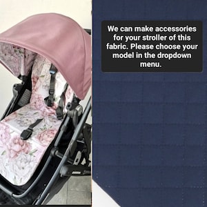 Custom accessories for Uppababy Minu Replacement canopy for Uppababy Seat liner Stroller blanket