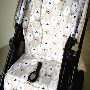 Custom seat liner for Uppababy Vista Cruz Minu Seat cover for stroller Orbit baby g3 Cybex eezy s+ Didofy Aster Joolz day plus