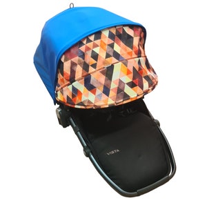 Custom accessories for Uppababy Minu Replacement canopy for Uppababy Seat liner Stroller blanket