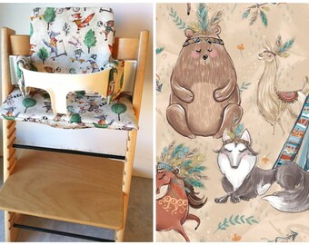 Washable Seat Cushion Set Compatible With Stokke Tripp Trapp High