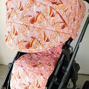 Custom Accessoires für Uppababy Viskose Uppababy VISTA BABY BABY später Sitzauflage für Kinderwagen Cybex Didofy Aster Mockingbird Joolz