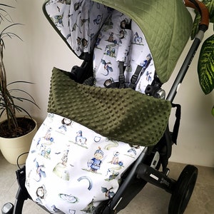 Custom accessories for Uppababy Vista Cruz Minu Replacement canopy for Uppababy Seat liner Stroller blanket
