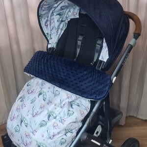 Custom accessories for Uppababy Minu Replacement canopy for Uppababy Seat liner Stroller blanket
