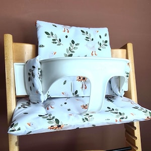 Waschbares Sitzkissen-Set passend für Stokke Tripp Trapp Hochstuhl