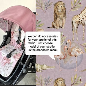 Custom accessories for Uppababy Minu Replacement canopy for Uppababy Seat liner Stroller blanket