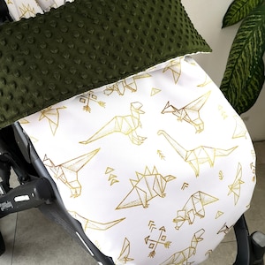 Kinderwagendecke Individuelle wasserdichte Kuscheldecke für Kinderwagen UppababyVistacruz Minu Bugaboo Joie Cybex Thule ABC Design Joolz