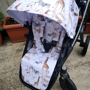 Custom accessories for Uppababy Vista Cruz Minu Replacement canopy for Uppababy Seat liner Stroller blanket