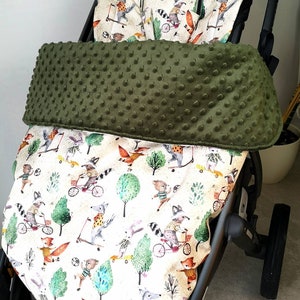 Kinderwagendecke Eulen Custom wasserdichte Decke Cover für Kinderwagen Uppababy Vistacruz