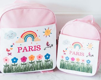 matching nike backpack and lunchbox