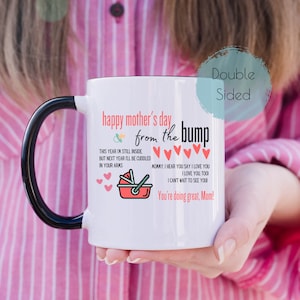 Mother to Be Mug 11oz | Mothers Day Gift for New Mom | From the Bump Gift | Baby Shower Gift for Expecting Mother | Cute Baby Coffee Mug