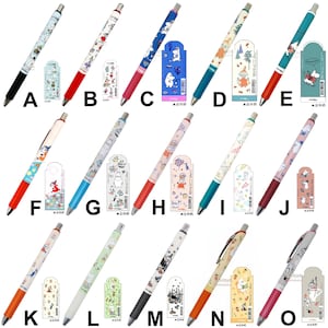 Bolígrafo de gel Pentel Energel de 0,5 mm, Moomin, Little My Snork Maiden, Snufkin, Kamio Visual Collection, Japón