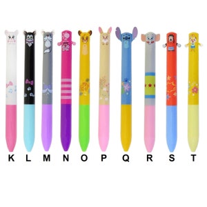 Funbox mimi 2way ボールペン 黒＆赤インク ディズニー ミッキーマウス ドナルドダック チップ＆デール スティッチ ダンボ マリー フィガロ ルシファー チェシャ 日本製