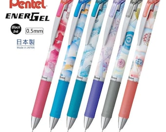 Pentel Energel 0.5mm Gel Pen BT21 Tata Chimmy RJ Koya Cooky
