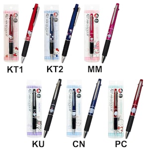 uni Jetstream 2&1 3-way Multi Pen 2-Color Ballpoint Pen Mechanical pencil Japanese Characters Animation Anime Kawaii Japan