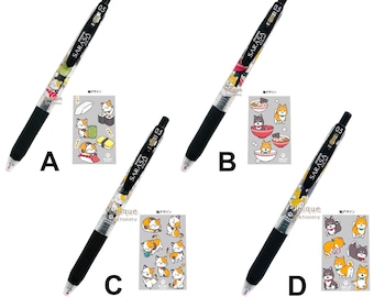 Miffy Melanie Boris Limited Zebra Sarasa Nano 0.3mm Gel Pen 4pcs
