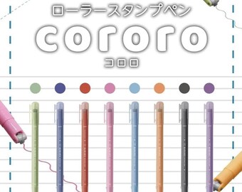 Tokyo Pen Shop - Cororo Roller Stamp Pen is here! This pen