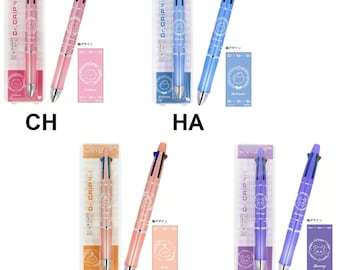 Pilot Dr. Grip 4+1 5-way Multi Pen 4-Color Ballpoint Pen Mechanical pencil Chiikawa Hachiware Usagi Momonga Japan