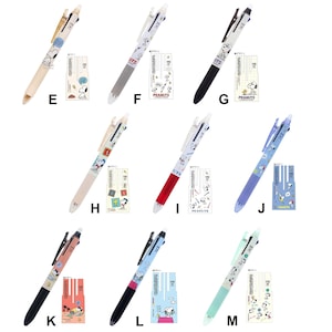 Pilot Stylo à bille effaçable Frixion 3 couleurs 3 couleurs 0,38 mm Snoopy Comic Woodstock Japon