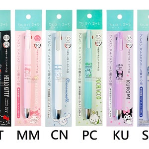 Zebra bLen 2+S stylo multi-bille 2 couleurs + porte-mine Snoopy Anime Kawaii Comic dessin animé mignon fabriqué au japon