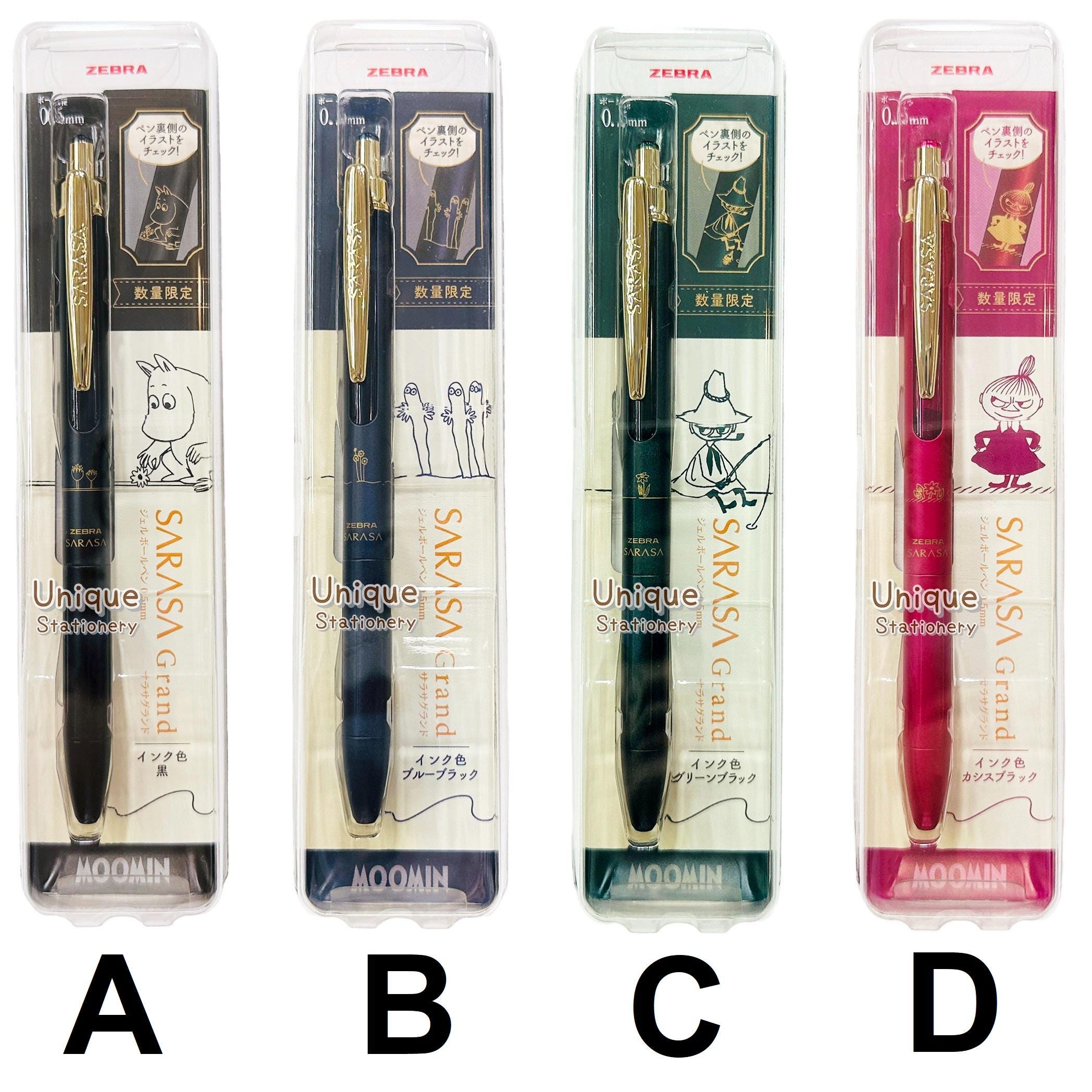 Zebra Sarasa Grand 0.5mm Gel Pen Vintage Color Moomin Snufkin