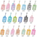 Characters Photo Keychain IC Card Holder Frame Japan Animation Anime Kawaii Comic Cute Cartoon product logo