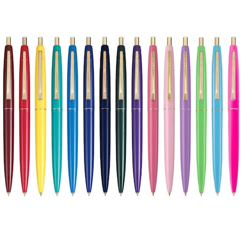 Bic Clic GOLD 0.5mm Ballpoint Pen With Black Ink Made in Japan