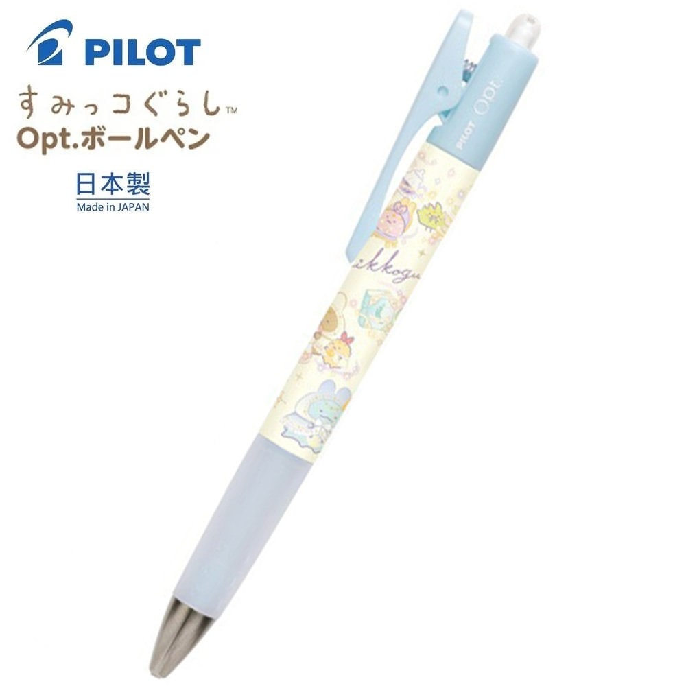 Pilot Opt. 0.7mm Black Ink Ballpoint Pen San-x Sumikko Gurashi