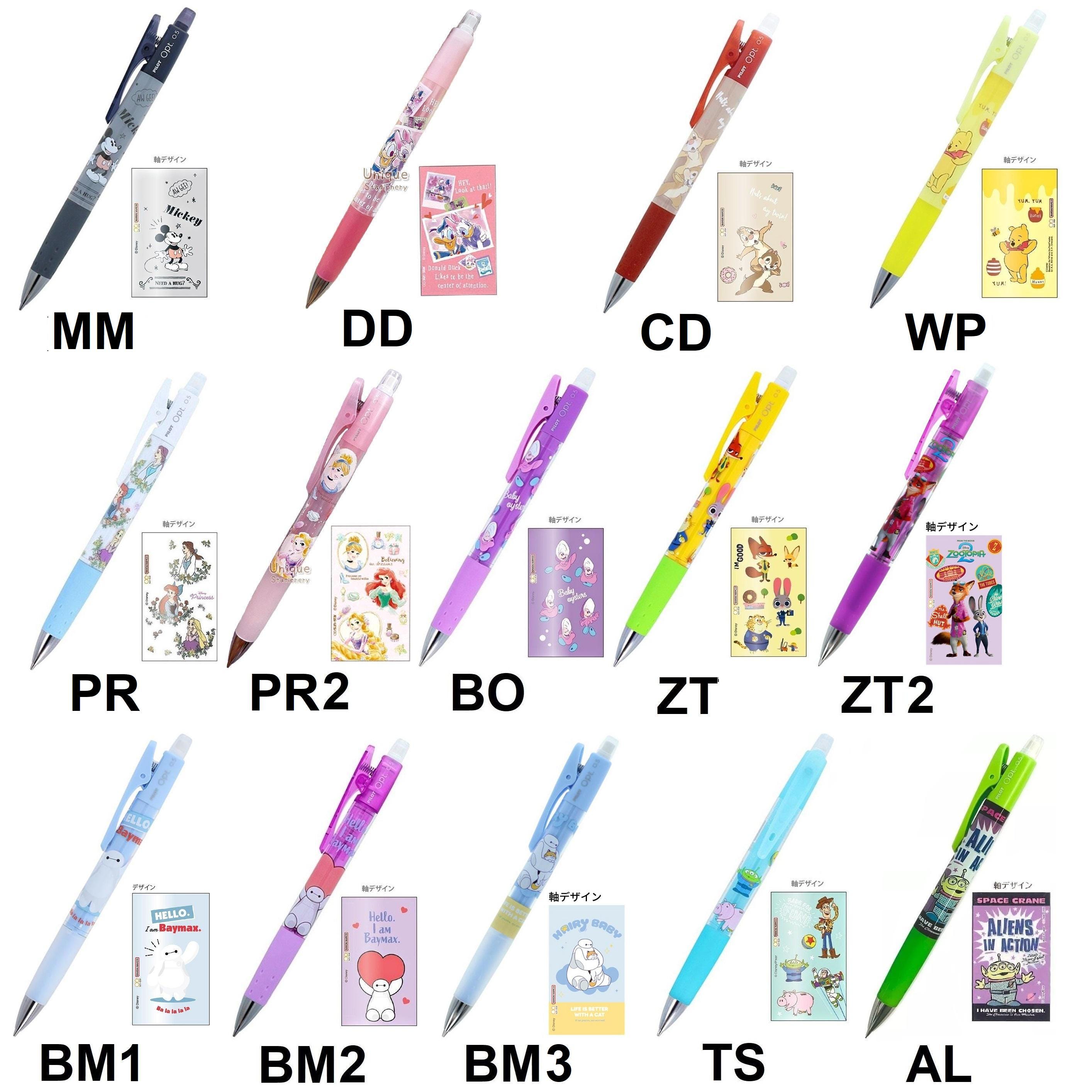Pilot Opt. Shaker 0.5mm Mechanical Pencil Disney Mickey Mouse Chip