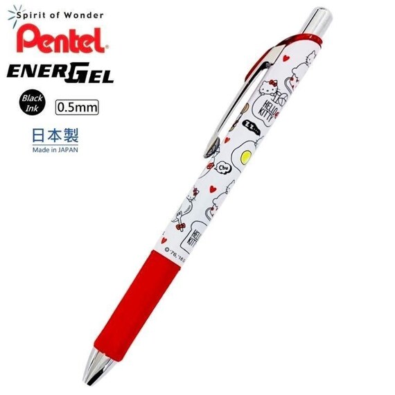 Sanrio Pentel EnerGel Gel Ballpoint Pen Kuromi - Plaza Japan