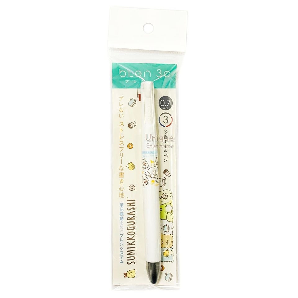 【60％OFF】 Zebra Blen 3C Multi Pen 3 Color Ballpoint Pen San-x スケートボード